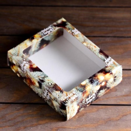 Gift box, lid is, with the window "Fairytale MiG", 18 x 15 x 5 cm-2