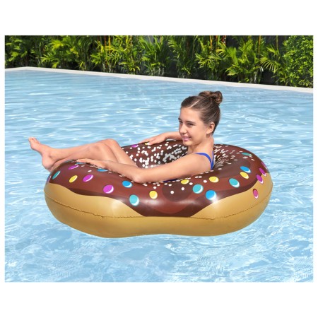Circle for swimming "Donut", D = 107 cm, from 12 years, color mix, 36118 Bestway-11