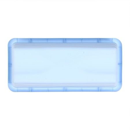 Box for flowers, 48 ​​× 22 × 17 cm, 10 l, blue-3