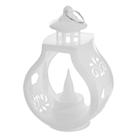 Nightmare "frozen candle" 3xlr1130 white 5x7.5x12 cm Risalux-6