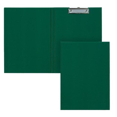 The folder-planet with A4, 2 mm clamp, calligrata is durable, cardboard/boumville, green (clipboard with a lid)