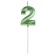 Candle in the cake on the ships "Fine", the number "2", the emerald, 5 cm