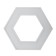 LED LED GEOMETRIA HEXAGON 51W 4000K 3900 IP40 80x80x8 white