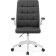 Computer chair Elga plastic/fabric, white/dark gray 63x59x96 cm