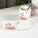 Tea couple ceramic "Tropics", 300 ml, stand 21 × 11.5, spoon