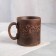 Mug "Tea", decor, red clay, 0.3 l, mix