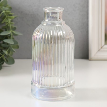 Diffusor for Essential oils "Vertical" 200 ml transparent mother -of -pearl 6.2x6.2x12.5 cm