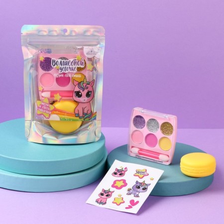 A set of children's cosmetics with stickers "Magic Girl"-1