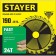 Disk STAYER 3680-190-20-24_z01, on wood, fast cut, 24t, 190 x 20/16 mm