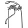Lemark Promotion LM6041C bathtub mixer, two -welfare, pour 361 mm, watering can, chrome