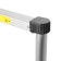 Telescopic staircase in the tundra bag, aluminum, 11 steps, automatic, 3.2 m