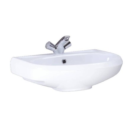 Washbank Santeri 1.3111.8.s00.11b.0, 575 x 470 mm, overflow, white color-1