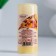 Candle - Aromatic "peach" cylinder, 4x9 cm, 11 hours, 88 g, beige