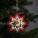 Christmas tree toy "Star with a Nutcracker", from batteries, a glow of warm white