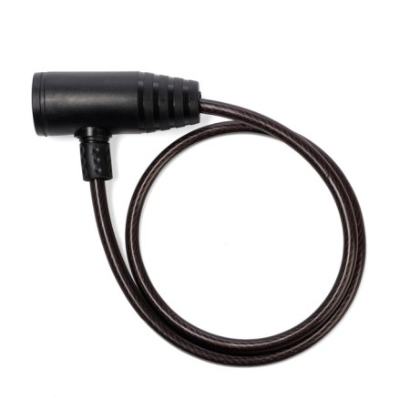 Lockery Lockland bike castle, 6x650 mm, English key with a plastic handle-4