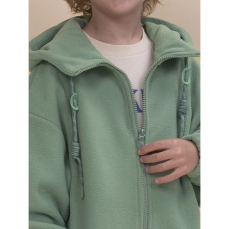 Jacket for boys, height 146 cm, green color-5