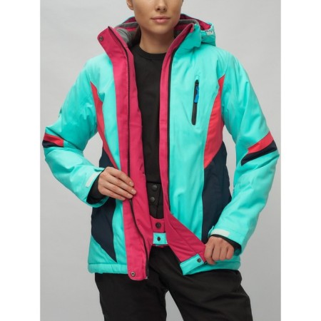 Ski suit, size 46, turquoise color-5