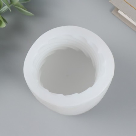 Mold Silicon for the Erythil candle 6.3x8 cm-3