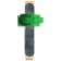 Baby ski kit, 70 cm with mounts and sticks 70 cm long, mix