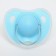Orthodontic dummy nipple, silicone, from 6 months, with a cap, color mix for a boy