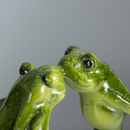 Souvenir Polystone "Frog-Kilus" 6x11x12 cm-3
