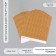 Scrapbooking paper "Greece" density 180 grams set 10 pcs 15.5x17 cm