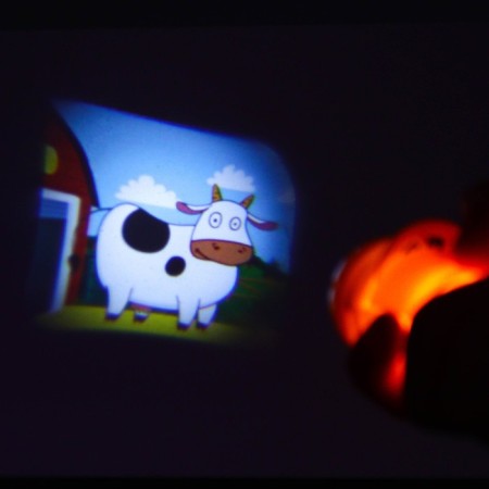 Game set with the projector "Blue Tractor", 3 books-8