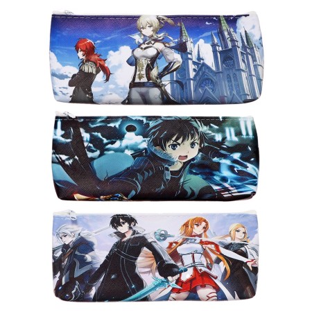 School "Anime" at lightning, mix