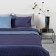 Essential CPB without a sheet, 2 joint ventures, size 200x220 cm, 50x70 cm - 2 pcs, color dark blue
