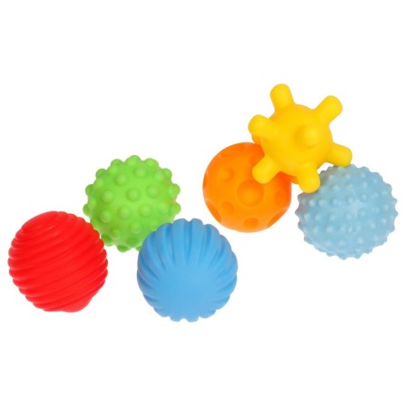 Gift set of developing balls "Magic Post" 6 pcs., New Year's gift packaging, crumb I-9