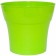 Plastic pot "Tuscan", d = 15, with a pallet, lime