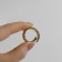 Karabin ring, wicker, d = 20/28, thickness - 4 mm, 5 pcs, color of gold
