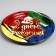 Disposable paper plate "Magic Birthday", 18 cm