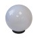 Lamp Garden Era "Shar" E27, IP44, 60W, 250x250x260 mm, black