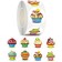 Stile Paper "Pies" D = 2.5 cm 500 pcs in a roll 3x6.5x6.5 cm