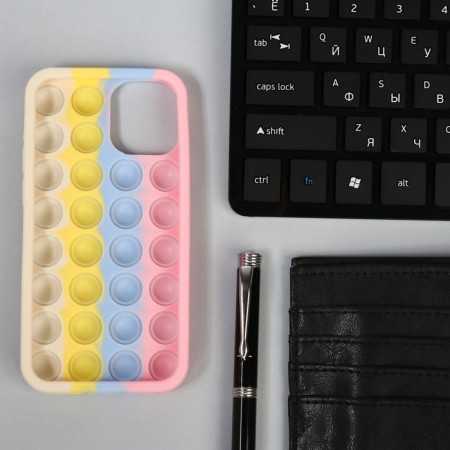 Pop it cover, for iPhone 12 mini, silicone, multi -colored-1