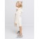 Baby robe, height 116 cm, color milk