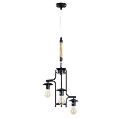 Derin lamp "3x e27 black 36x35x66cm