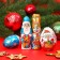 New Year. A set of curly chocolate "Santa Claus, Rabbit, Bill, Egg", 71 g