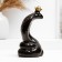 Figure "Snake with the crown" Black, 7cm