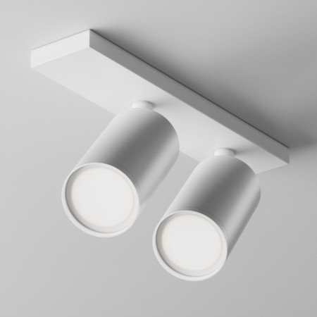 Ceiling light Technical C051CL-U-2W, 2XGU10, 10W, 34.4x6x12 cm, white color