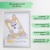 Photo frame plastic 21x30 cm 4 episode, gray
