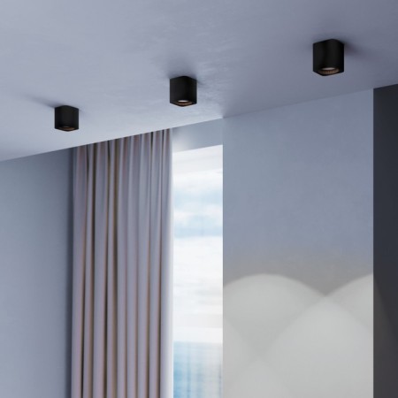 LED LED LED Elektrostandard, Matrix, 80x80x85 mm, 9W, LED, 790LM, 4000K, black color black-2