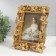 Photo frame Polystone 10x15 cm "Flower tenderness" gold 23x18x2 cm