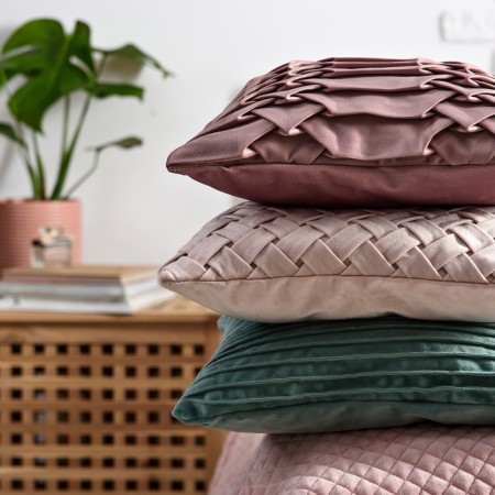 Decorative pillow Bohemian Pink, size 40x40 cm-4