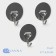 Set of metal self -adhesive hooks Savanna Chrome Loft Moving, 3 pcs, 2 × 4.5 cm