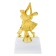 The award figure "Dancing couple", the plastic stand is white, gold, 16.5 x 7.7 x 8 cm.