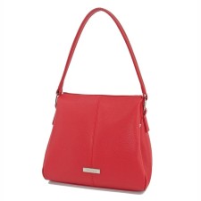 Women's bag (B2827-77140) genuine leather, red, 1x210x27 cm