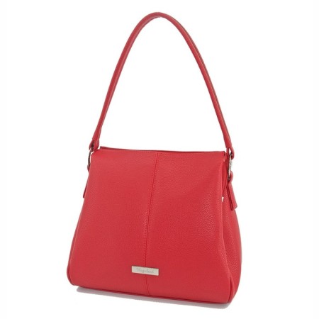 Women's bag (B2827-77140) genuine leather, red, 1x210x27 cm