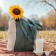 Bag Shopper with SL Home Handles "Linen Shopper" 50x50cm, 100% linen, 200g/m2